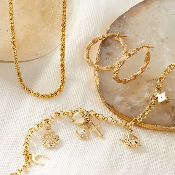 Tvsn outlet gold jewellery