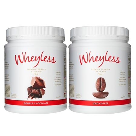 Wheyless Premium Formula by Dr Bob 640g 2 Pack