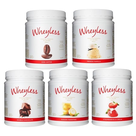 Wheyless Premium Formula by Dr Bob 640g 5 Pack Favourites