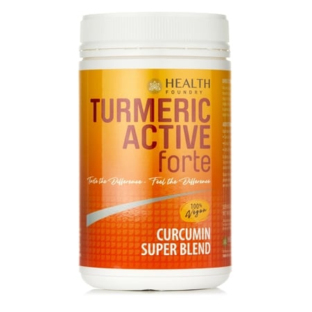 Health Foundry Turmeric Active Forte Curcumin Super Blend 300g