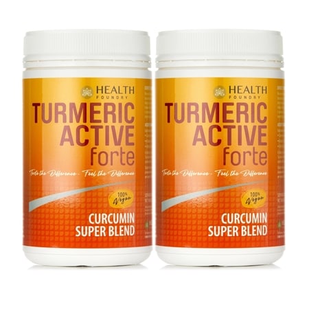 Health Foundry Turmeric Active Forte 300g Duo AUTO DELIVERY