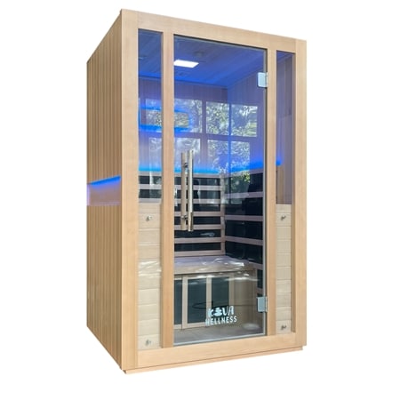 Kiva Wellness Radiance Full Spectrum Sauna 2 Person