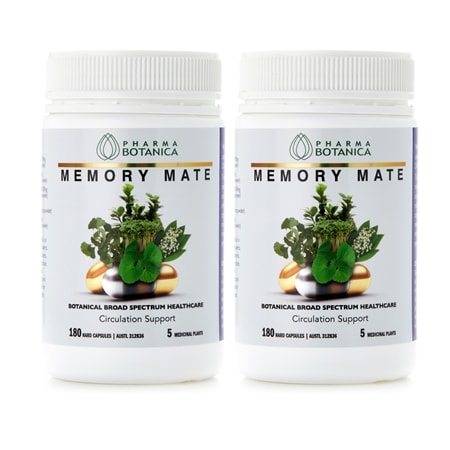 Pharma Botanica Memory Mate 2 Pack (2 x 180 caps)