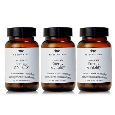 Carla Oates Supergenes Energy & Vitality 50 Capsules Trio