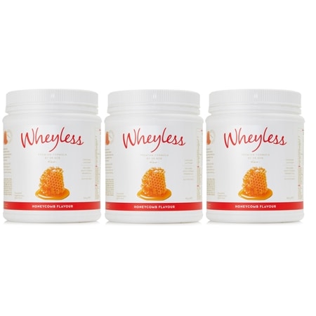 Wheyless Premium Formula by Dr Bob Trio with Honeycomb or White Choc