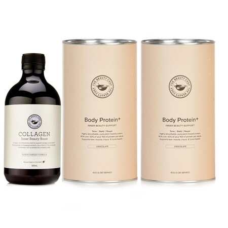 Carla Oates Body Protein+ Inner Beauty Support Duo & Collagen