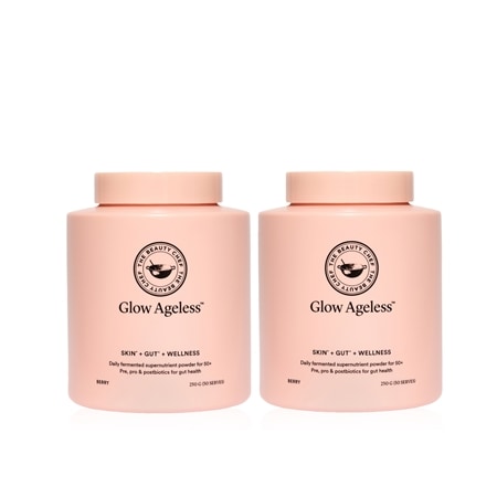Carla Oates Glow Ageless Skin + Gut + Wellness Supersize Duo 250g
