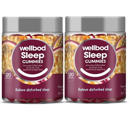 Well Bod Gummies Sleep 120 Gummies Duo