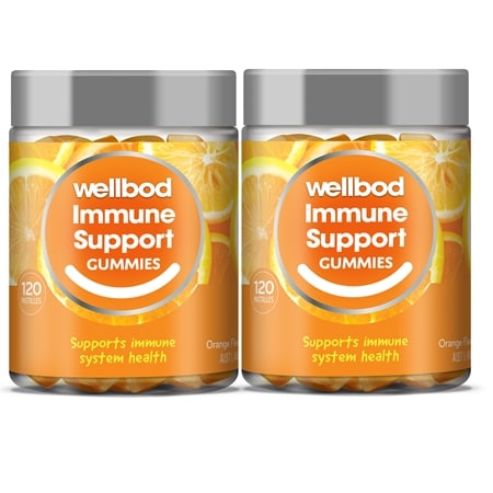 Well Bod Gummies Immunity 120 Gummies Duo