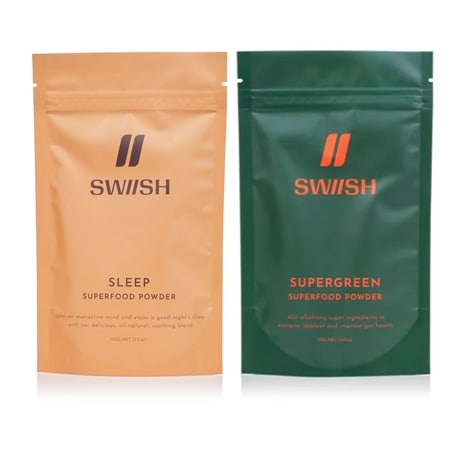 SWIISH Superfood Supergreen & Sleep AM & PM Duo