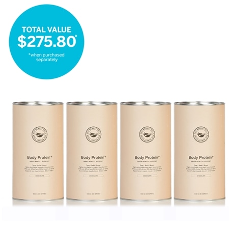 Carla Oates Body Protein+ Inner Beauty Support Value 4 pack