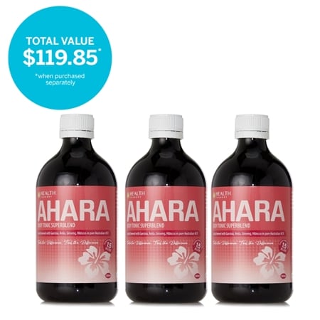 Health Foundry Ahara Body Tonic Trio Pack (New Formula)