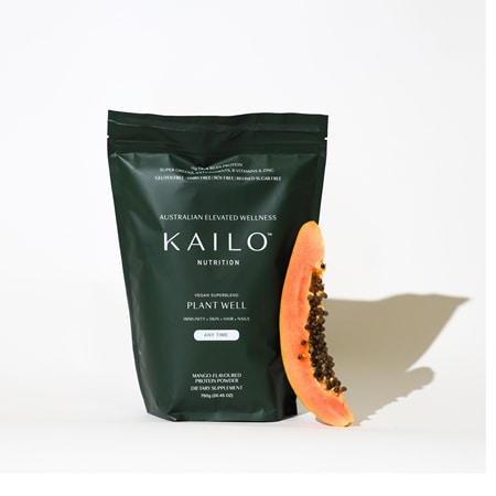 KAILO Nutrition Plant Well Plant Protein Super Greens Mango 750g