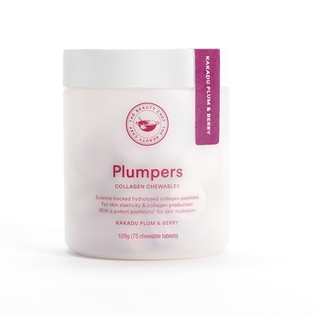 Carla Oates Collagen Plumpers 75 Chewable Tablets Berry