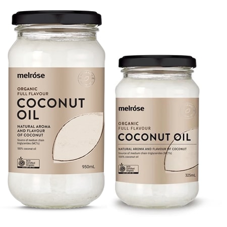 Melrose Health Full Flavour Coconut Oil 950ml & 325ml Duo