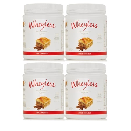 Wheyless Premium Formula by Dr Bob 640g 4 Pack