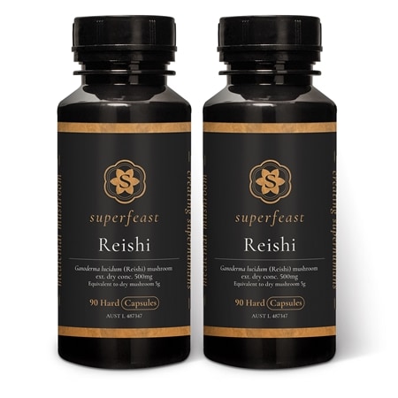 Superfeast Reishi Blend 90 Capsules Duo