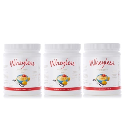 Wheyless Lemon Dessert Creme 600g Trio
