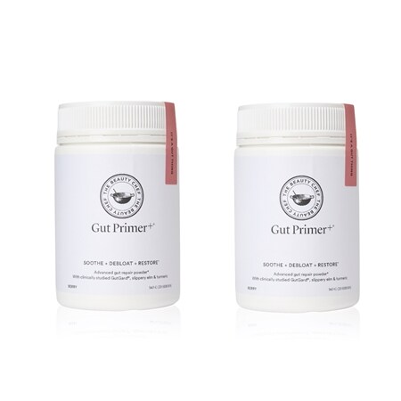 Carla Oates NEW Formulation Gut Primer Soothe+Relieve+Restore 140g Duo