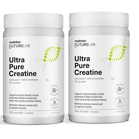 Melrose FutureLab Ultra Pure Creatine 300g Duo (2 x 60 Serves)