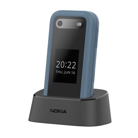 Nokia 2660 Flip Phone + Cradle Bundle