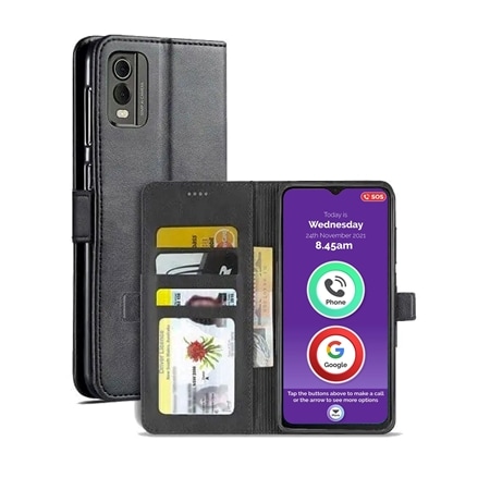 BigPurplePhone Wallet Style  Leatherette  Case