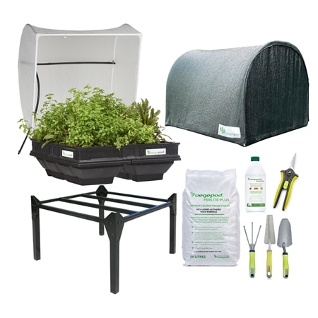 Vegepod Medium Pod plus Stand and Growers Bundle
