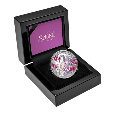 Seasons 2024 Spring $1 1oz Silver Proof Coin