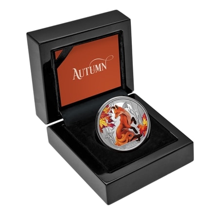 Seasons 2024 $1 Autumn 1oz Silver Proof Coin
