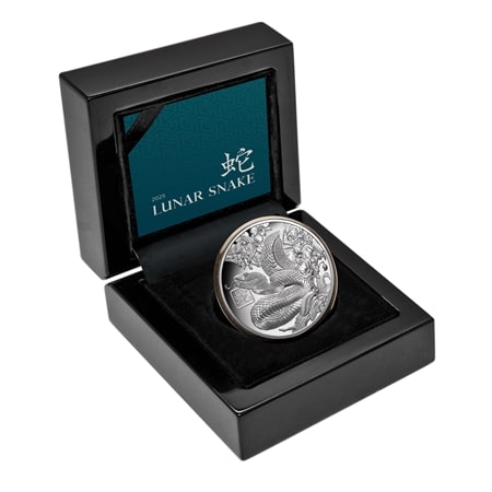 Lunar Year of the Snake 2025 $1 1oz Silver Proof Coin