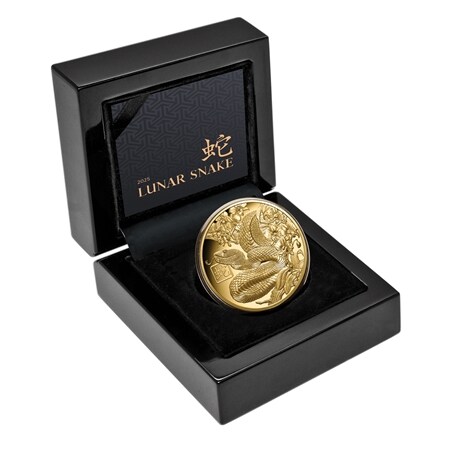 Lunar Year of the Snake 2025 $100 1oz Gold Proof Coin