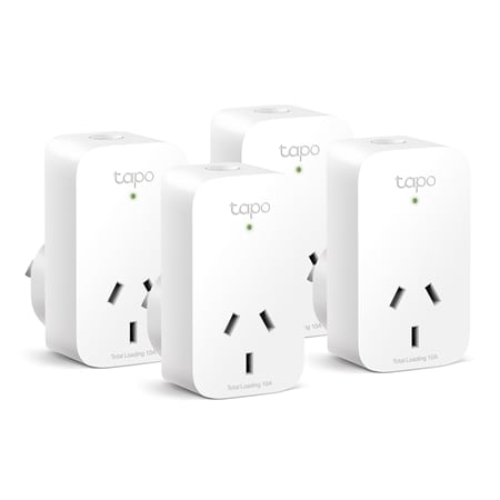 TP-Link Tapo Mini Smart Plug (4 Pack)