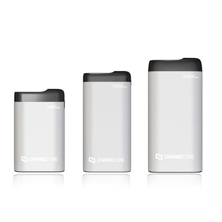 Laser ChargeCore 3 Pack Aluminium PowerBanks in 5k,10k & 20k mAh Capacity