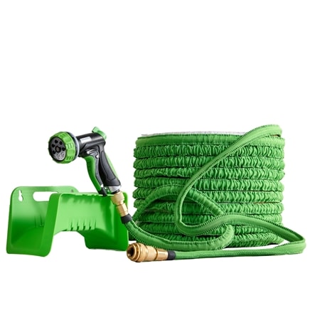 Expandable Hose with 7 Pattern Gun & Accessories 125ft / 38m