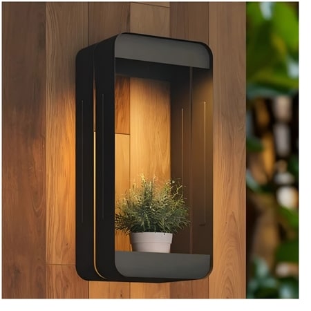 Solar Sconce Planter