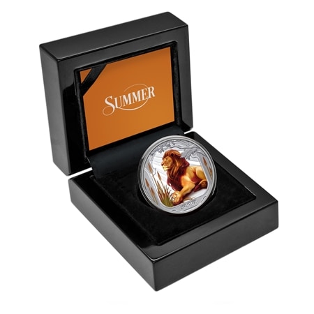 Seasons 2025 Summer $1 1oz Silver Proof Coin