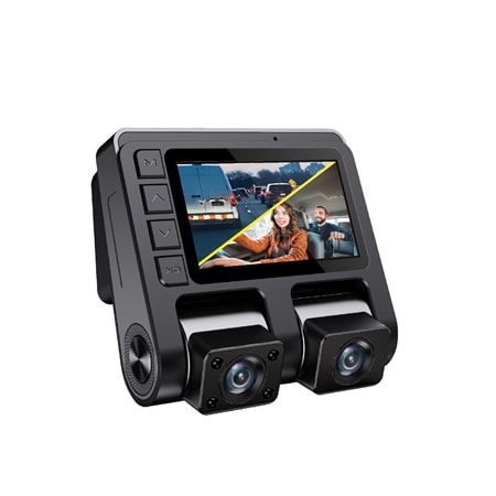 GekoGear Orbit D110 2 Channel 1080P Front/In-Cabin Dashcam