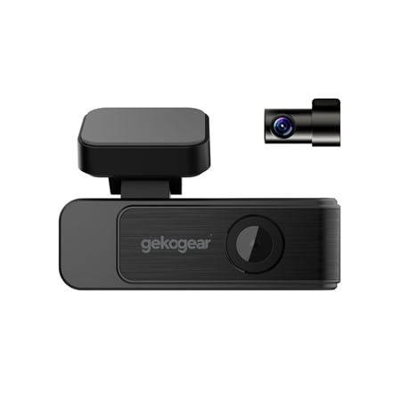GekoGear Orbit 410 Dual Channel 4K Front 1080P Rear Dash Cam