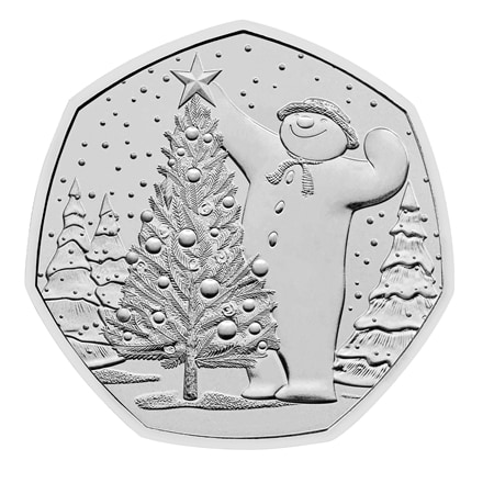 The Snowman 2024 50p Brilliant Uncirculated Coin