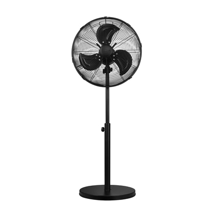 Dimplex 40cm High Velocity Pedestal Fan - Matte Black