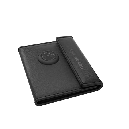 SkimGuard Passport Wallet with Dual Mode Tracking & Skim Protection