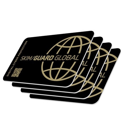 SkimGuard Global Anti-skimming Card 4-Pack