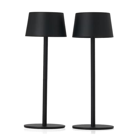 LED Rechargeable Mini Table Lamp Set of 2