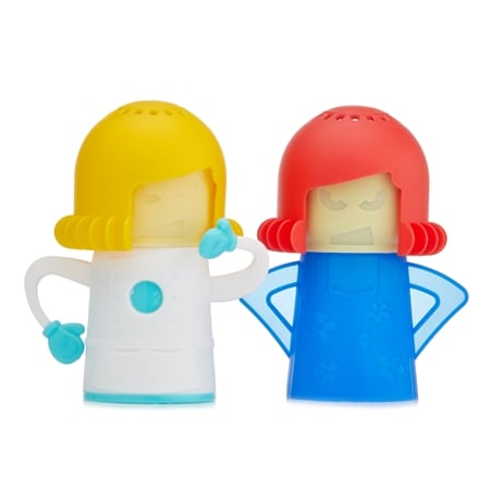 Angry Mama Microwave Oven Cleaner & Fridge Deodoriser Duo
