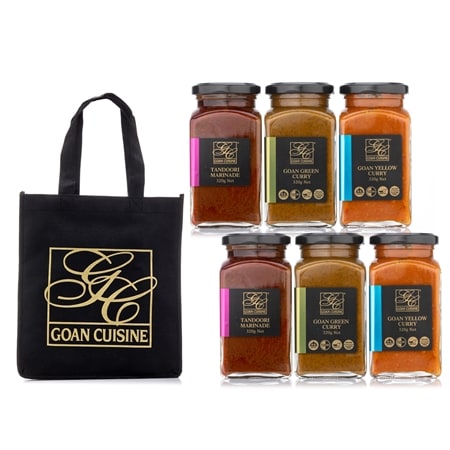 Goan Cuisine Crowd Pleaser Curry Pack 6 x 320g