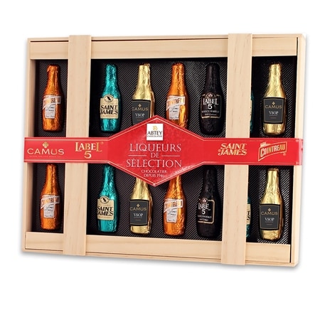 Abtey Premium Chocolate Liqueur Selection Crate 205g