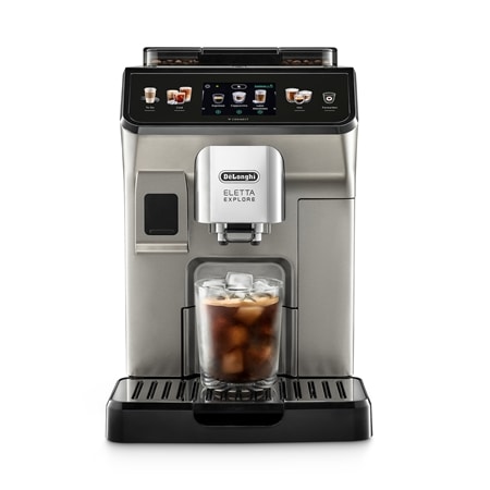Delonghi Eletta Explore Titanium Fully Automatic Coffee Machine