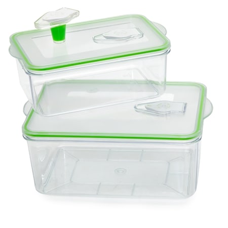Heroshi Jinsei Vacuum Canisters Duo Pack