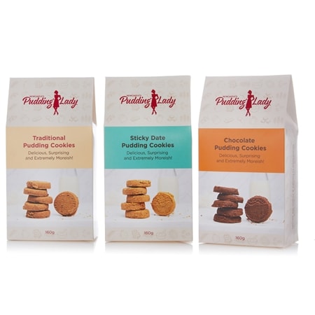 The Pudding Lady Infused Cookie Trio