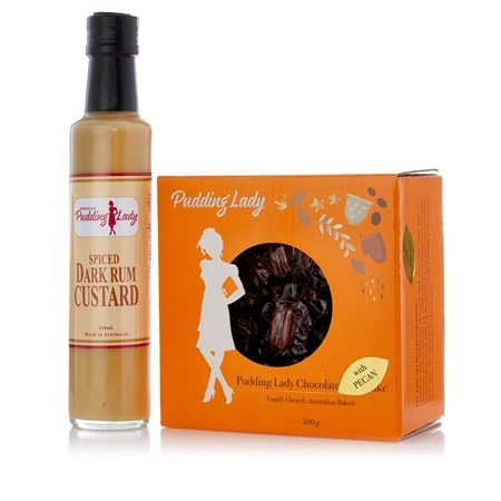 The Pudding Lady Pecan Chocolate Cake Pack